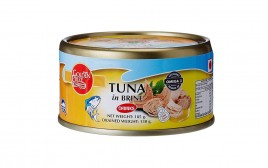 Golden Prize Tuna Chunks In Brine   Tin  185 grams